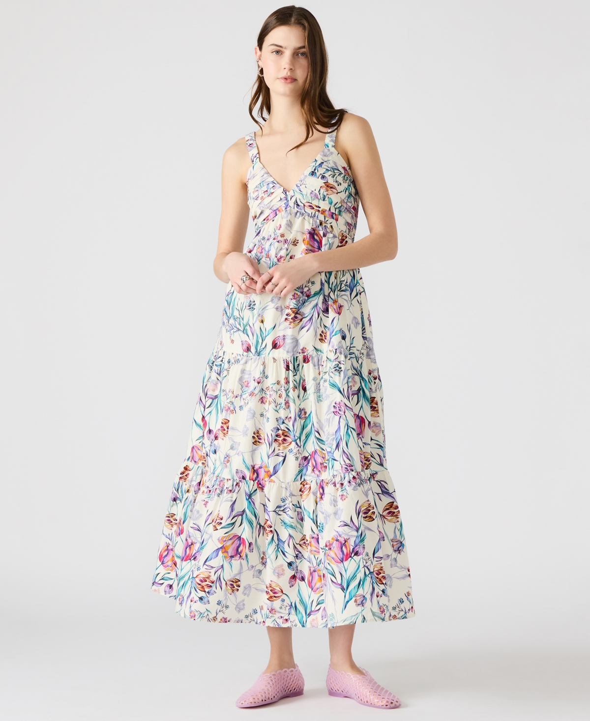 Steve Madden Women's Eliora Cotton Maxi Dress
