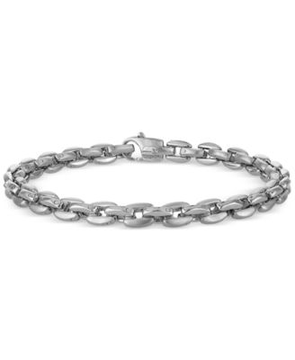 Rounded Box Link Chain Bracelet, Exclusively for Macy's