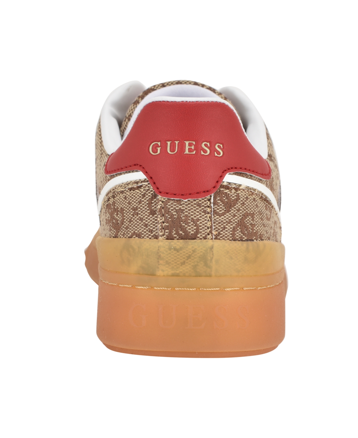 Guess Women's Inart Low Profile Sporty Gum Bottom Lace-up Sneakers