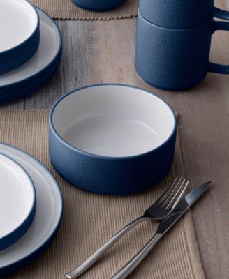 Colortex Stone Stax Cereal Bowls, Set of 4