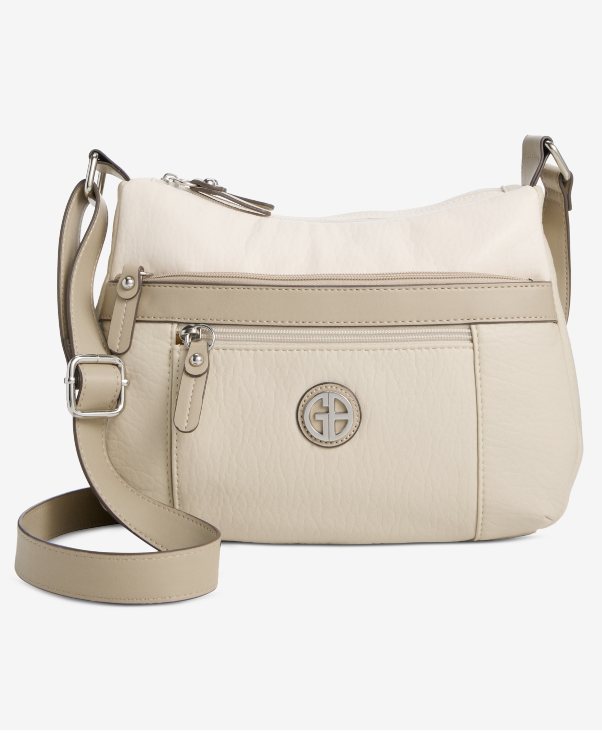 Giani Bernini Colorblock Pebble Hobo, Created For Macy's In Papyrus,hu