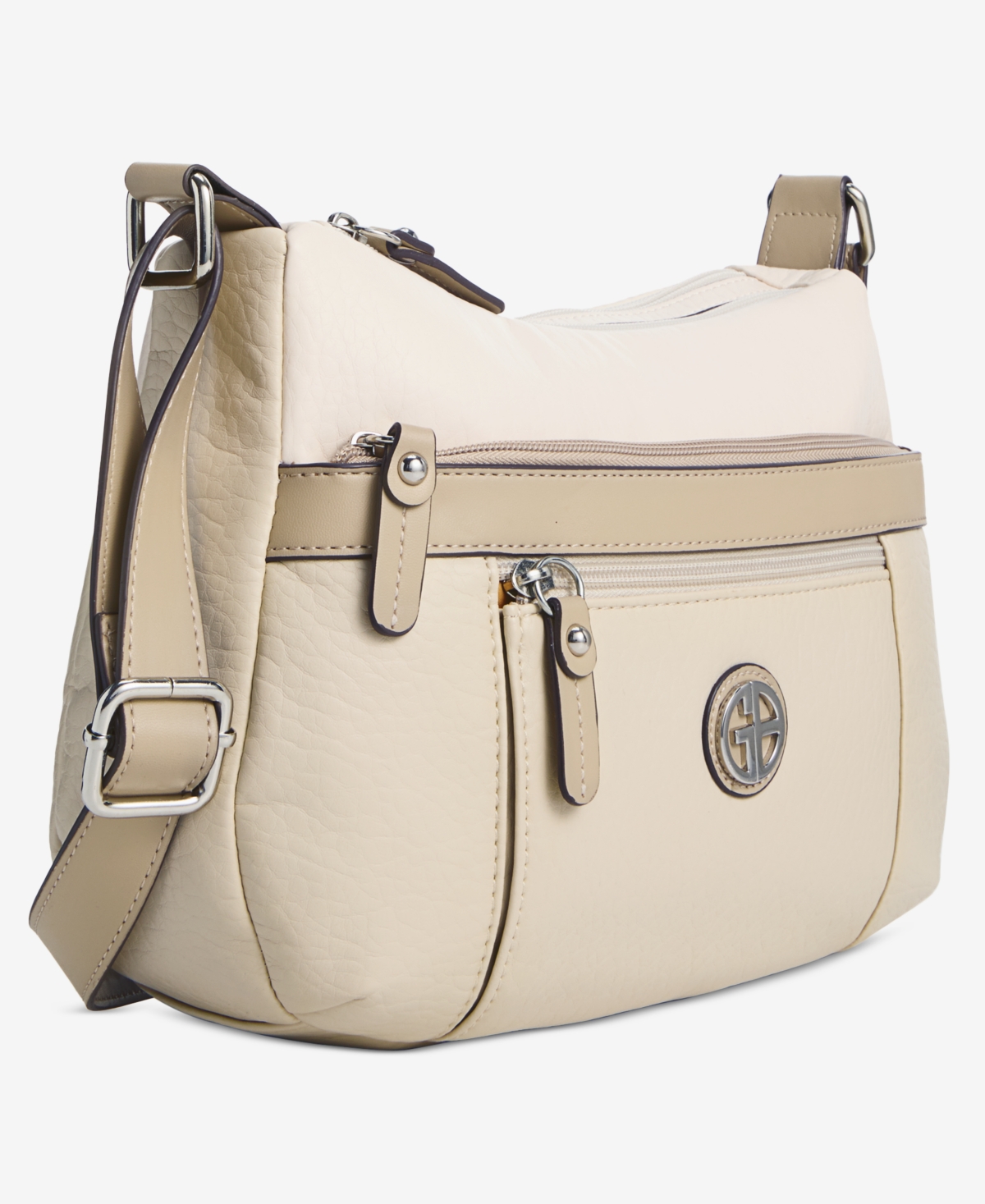Giani Bernini Colorblock Pebble Hobo, Created For Macy's In Papyrus,hu