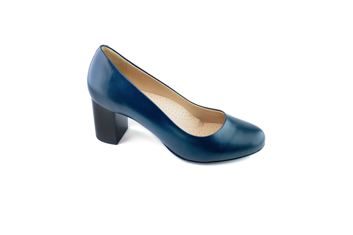 Womens Midtown Leather Pump - Blush napa