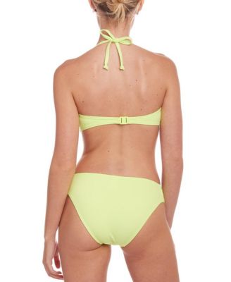 Women's Twist Bandeau Bikini Swimsuit Top Bra Sizing