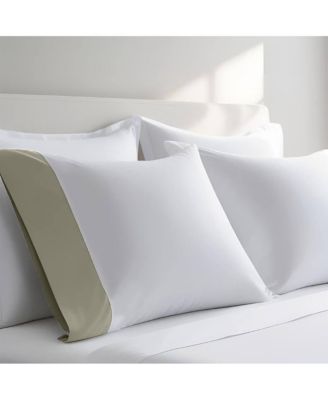 Long Staple Cotton 2 Piece Cuff Pillowcase Set