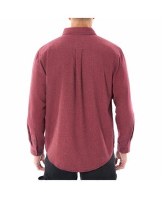Men's Long Sleeve Extra Heavyweight Chamois Flannel Shirt