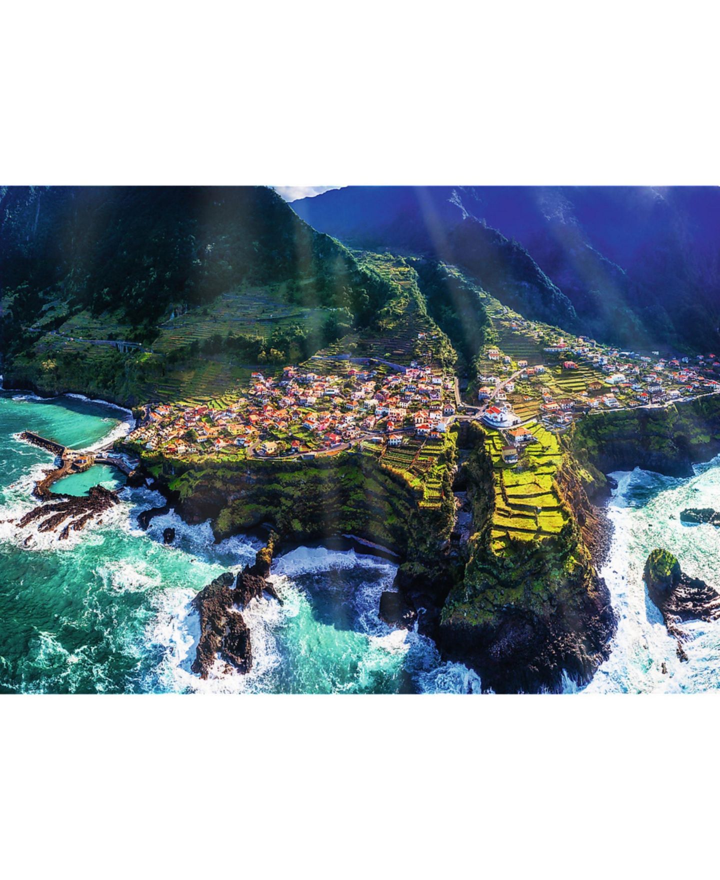 Детская игрушка Trefl Photo Odyssey Madeira Island, Portugal 1000-Piece Puzzle, Ages 12+, цвет: Разноцветный — фото 2