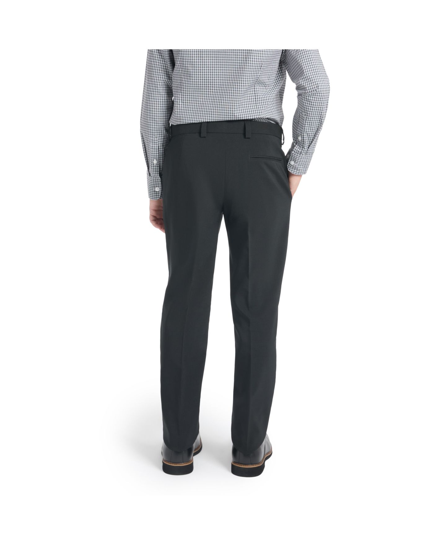 Комплект Kenneth Cole Reaction Slim-Fit Stretch Jacket and Pants, 2-Piece Set для мальчиков, цвет: Чёрный — фото 8