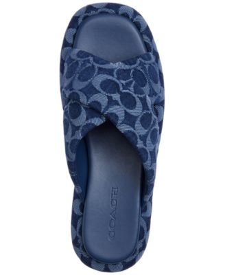 COACH Women's Penelope Signature C Sandals - Macy's