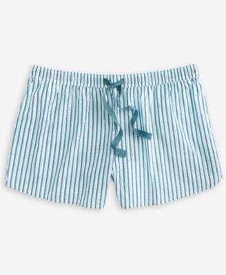 Stripe Seersucker Drawstring Shorts XS-3X, Exclusively for Macy's