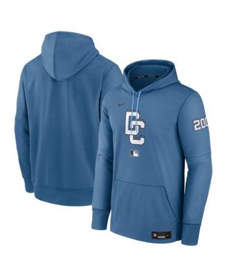 Nike - Men's Blue Washington Nationals 2025 City Connect Authentic Collection Performance Pullover Hoodie