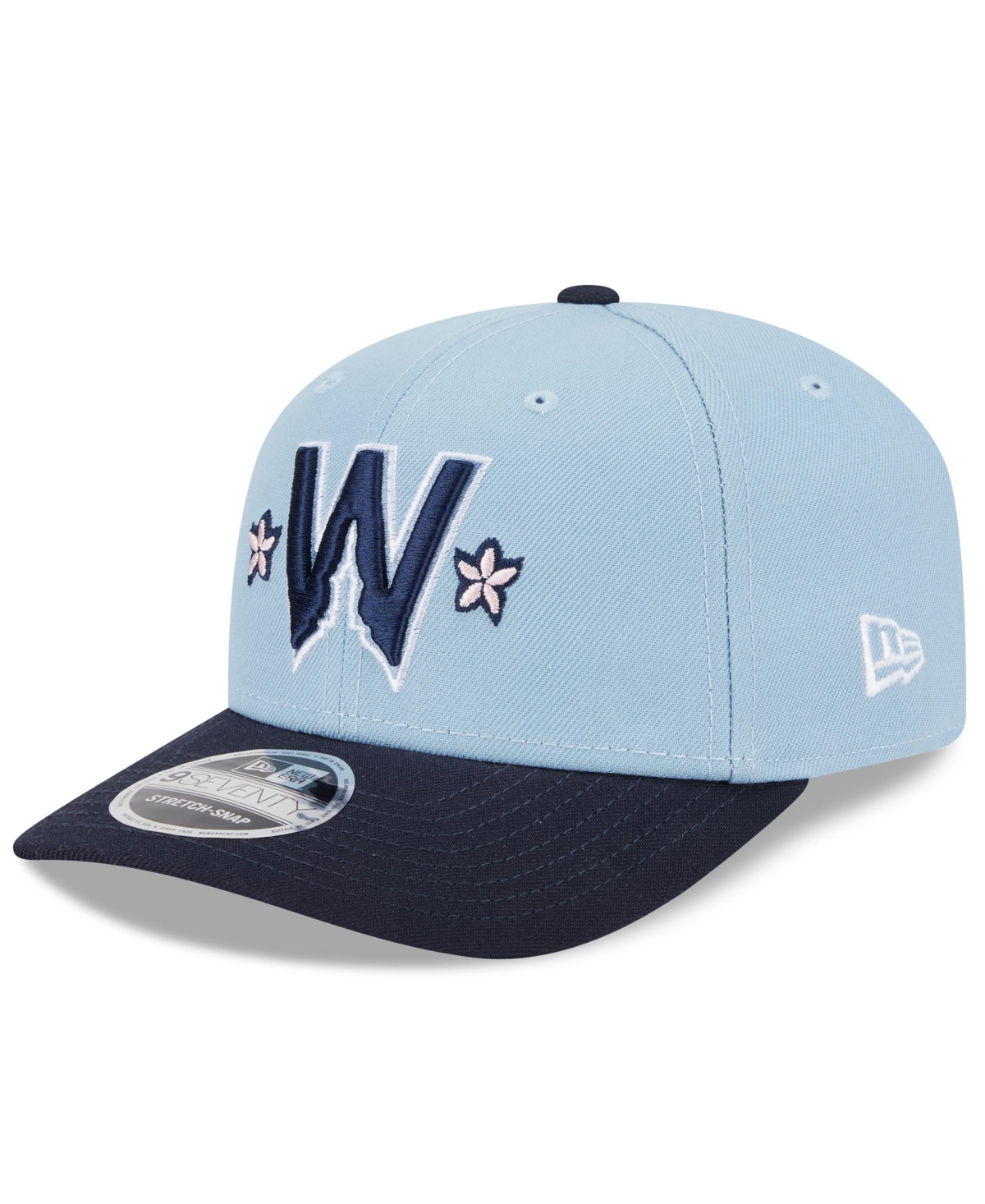 New Era Men's Blue Washington Nationals 2025 City Connect 9seventy Adjustable Hat In Blue