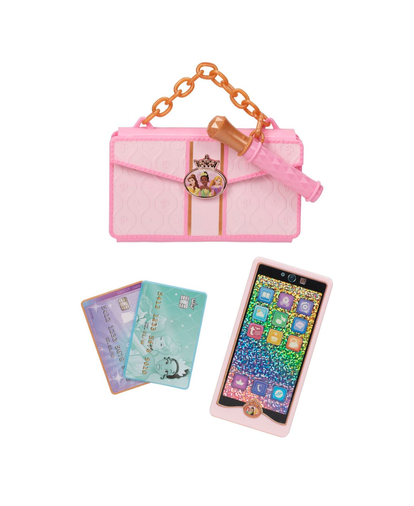 Детские игрушки Disney Princess Style Collection Play Phone and Stylish Clutch — фото 1