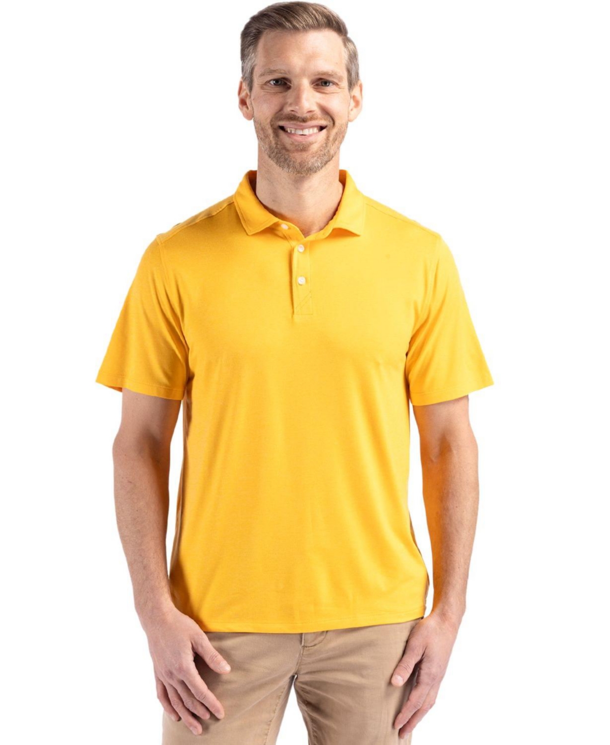 Men's Coastline Epic Comfort Eco Recycled Polo - College gold