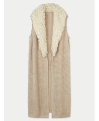 Women's Loop-Stitched Cashmere Vest