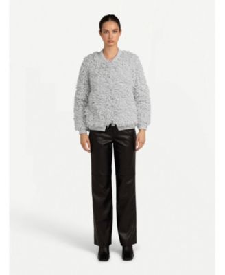 Women's Loop-Stitch Cashmere Cardigan