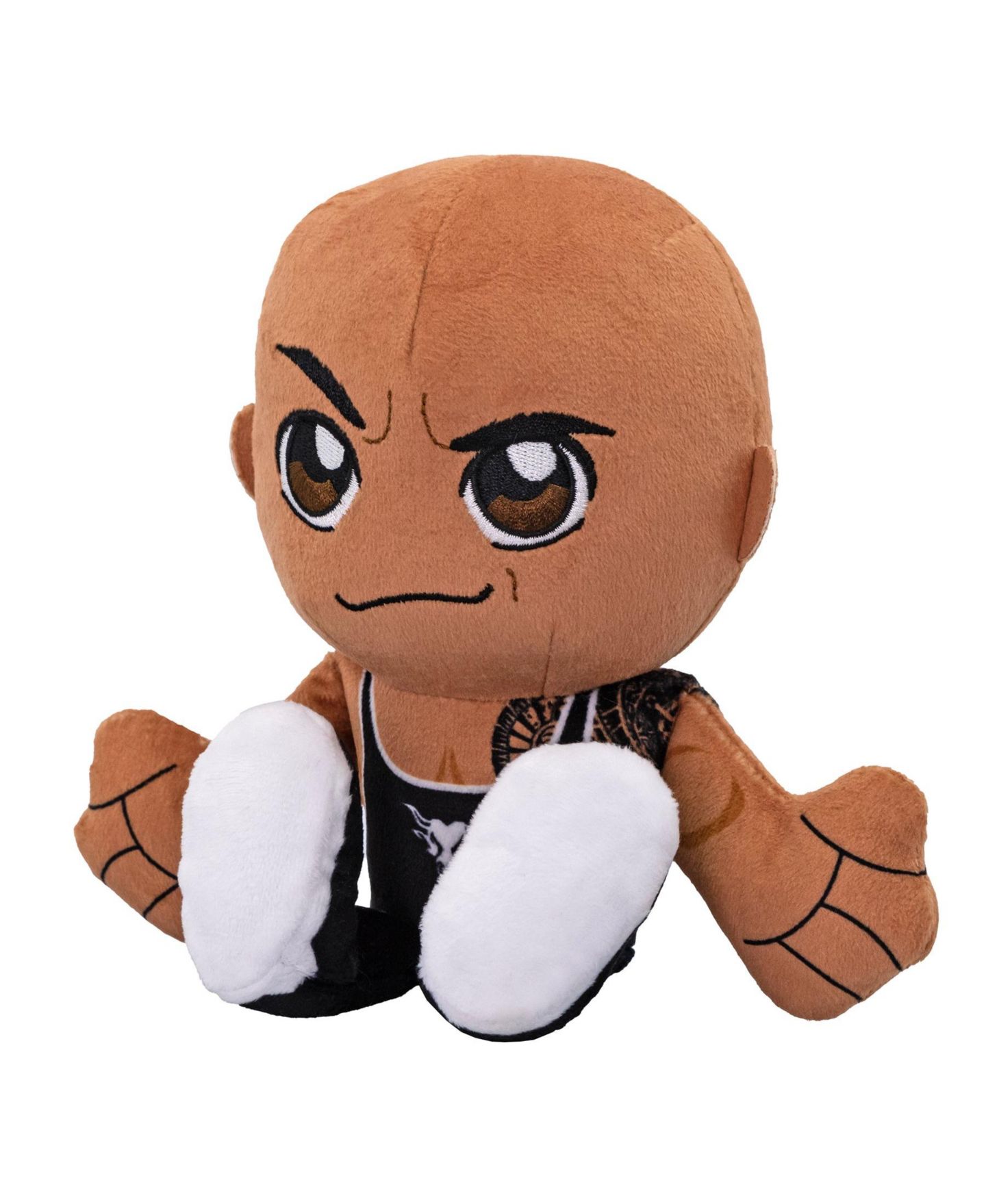 Детская мягкая игрушка Bleacher Creatures The Rock 8" Chibi-Inspired Kuricha Plush — фото 4