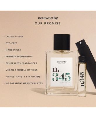 n,345 Eau De Parfum | Indigo Haze | Citrus, Lavender, Patchouli Fragrance