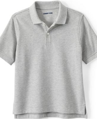 Girls Short Sleeve Mesh Polo Shirt