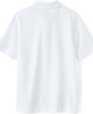 Girls Short Sleeve Mesh Polo Shirt