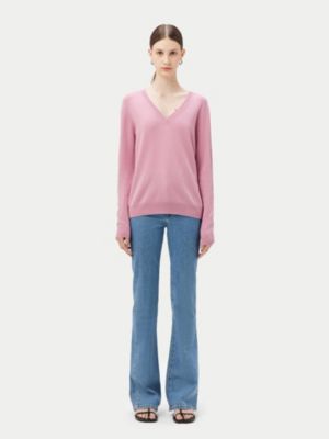 Women's Essential Cashmere V-Neck Sweater