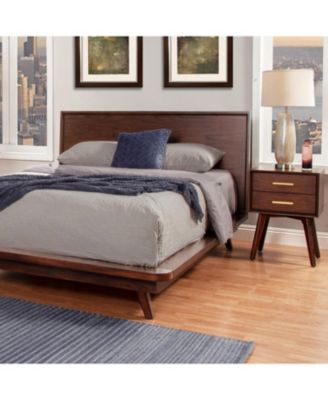 2-Drawer Nightstand for Bedroom Storage and Organization