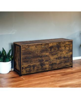 Double Dresser with 6 Drawers – Modern and Functional