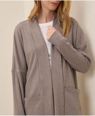 Women's Organic Cotton Airplane Wrap Cardigan -