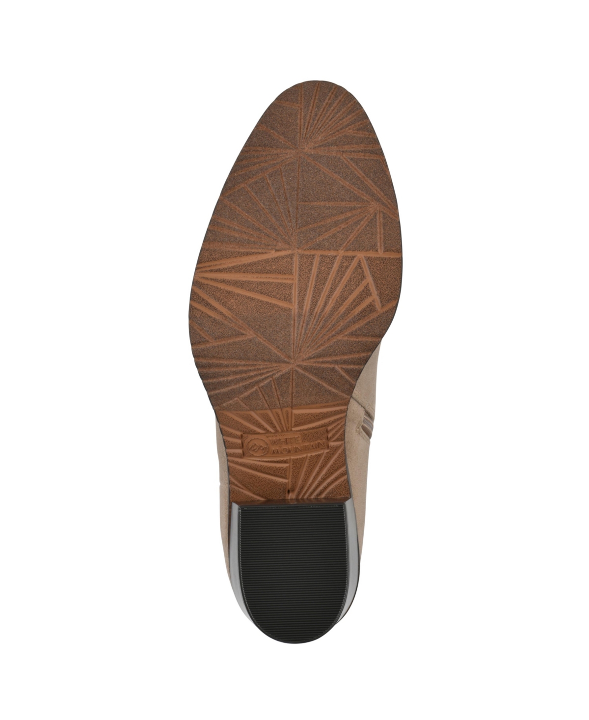 WHITE MOUNTAIN WOMEN'S TATTLES WESTERN BLOCK HEEL BOOTIES 