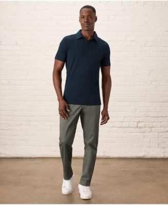 Men's Organic Cotton Luxe Stretch Jersey Slim Polo