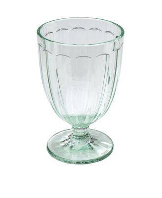 Simple Scallop Jumbo Glasses, Set of 6