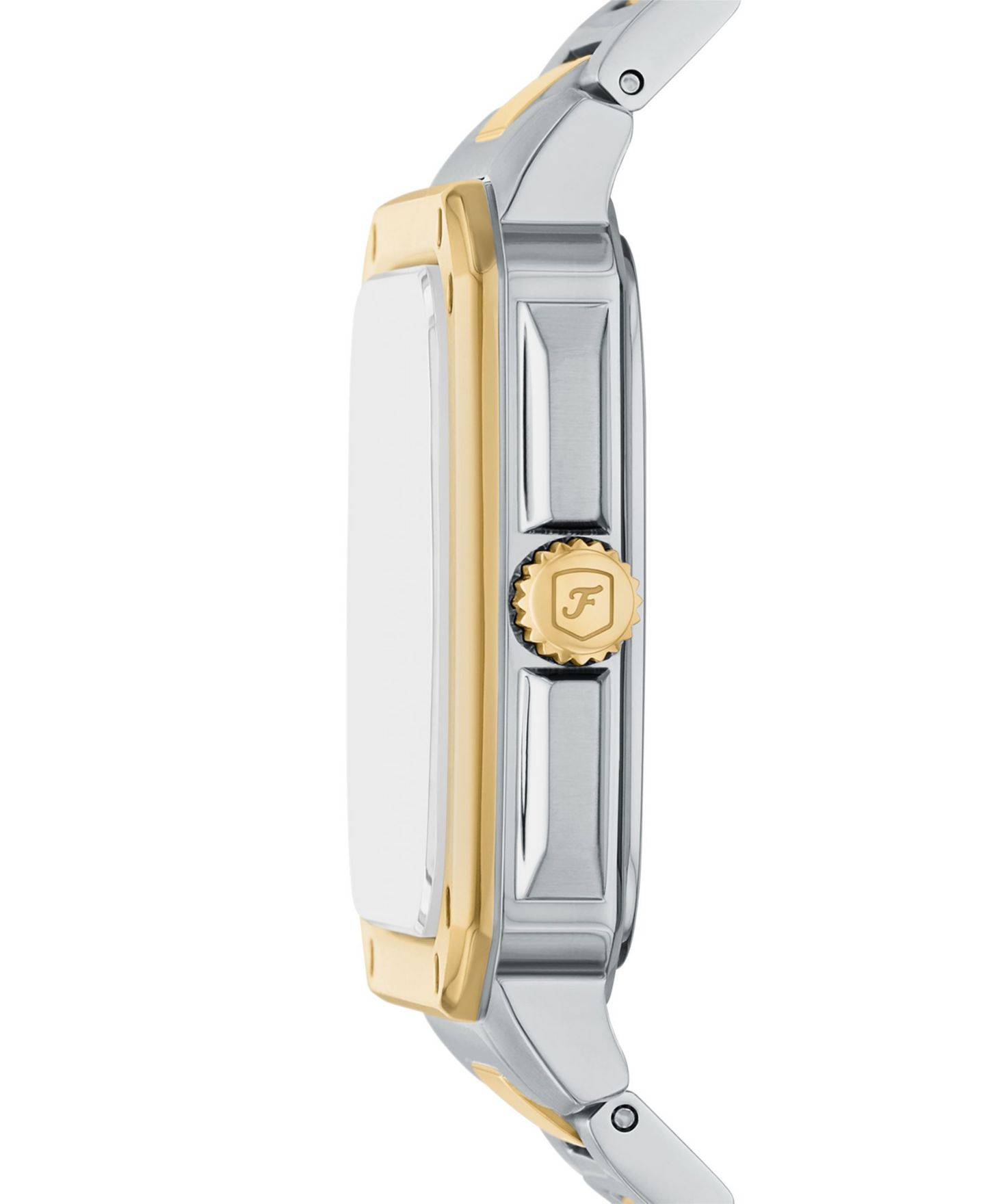 Мужские часы Fossil Crosby Three-Hand Date Two-Tone Stainless-Steel Watch, 42mm — фото 3