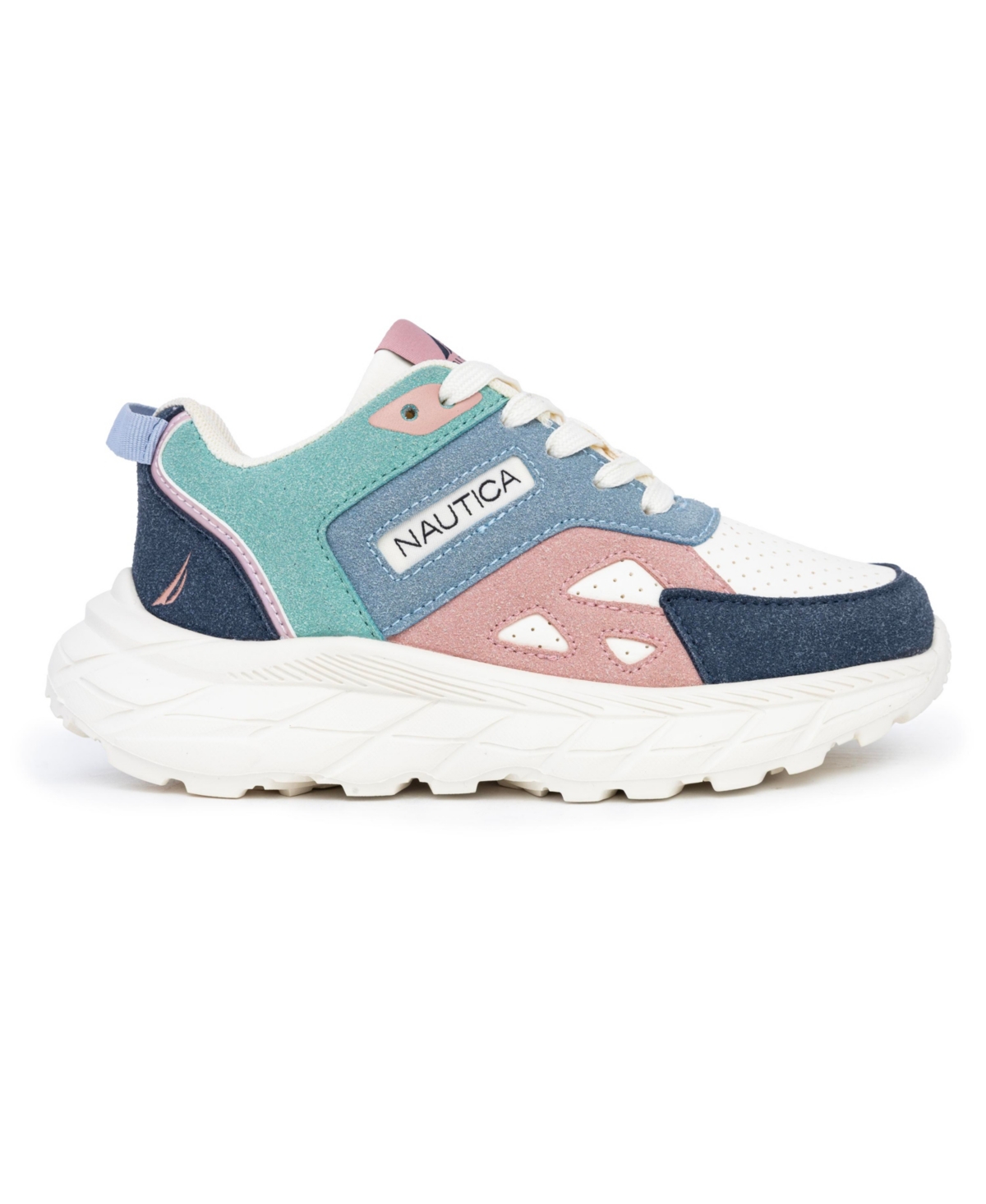 Nautica Little And Big Girls Maudy Athletic Sneakers In Multi