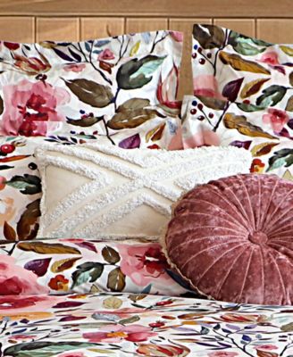 Mona Tufted Pattern Decorative Pillow, 12" x 20"