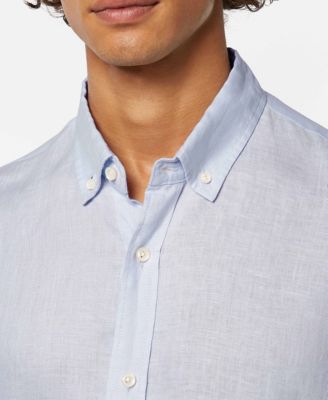 Men's Long-Sleeve Linen Shirt 