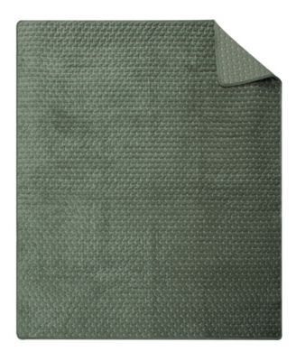 Velvet Stitch Reversible Quilted Throw, 50" x 60"