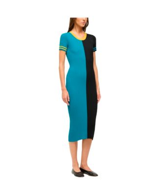 Women's Teal/Black Jacksonville Jaguars Colleen Dress