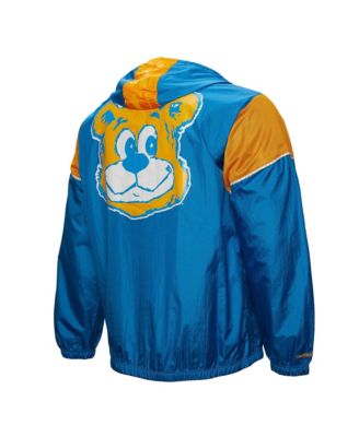 Men's Blue UCLA Bruins Anorak Vintage Logo Half-Zip Hoodie Jacket
