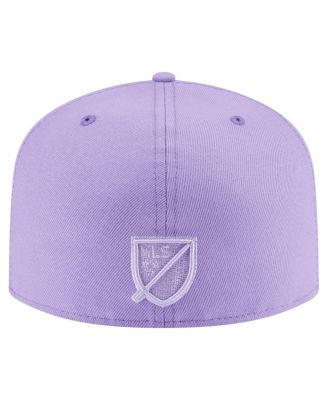 Men's Purple New York City FC Color Pack A-Frame 59FIFTY Fitted Hat