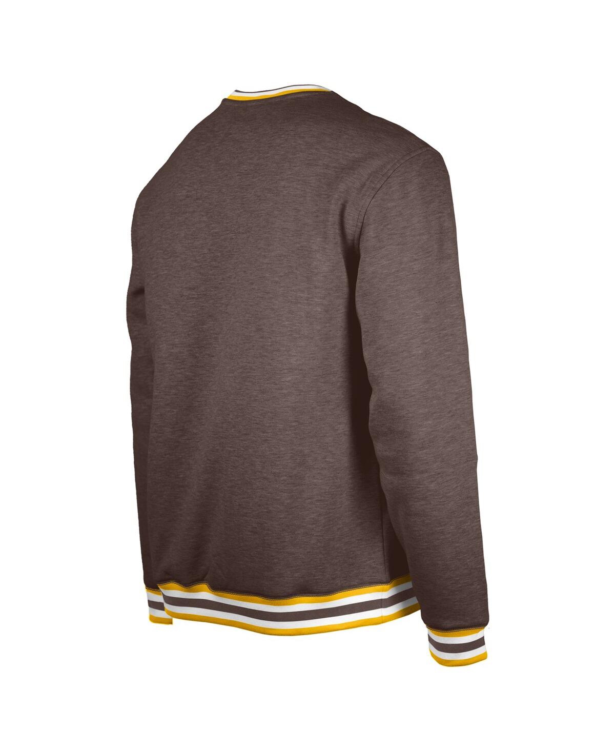 Shop New Era Men's Brown San Diego Padres Father's Day Pullover Sweatshirt