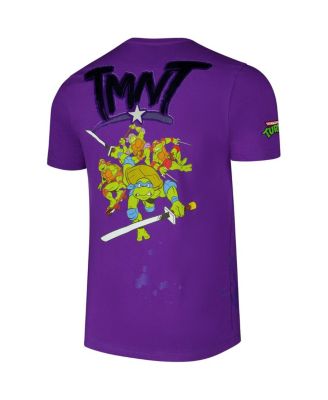 Men's Purple Teenage Mutant Ninja Turtles Turtle Power T-Shirt