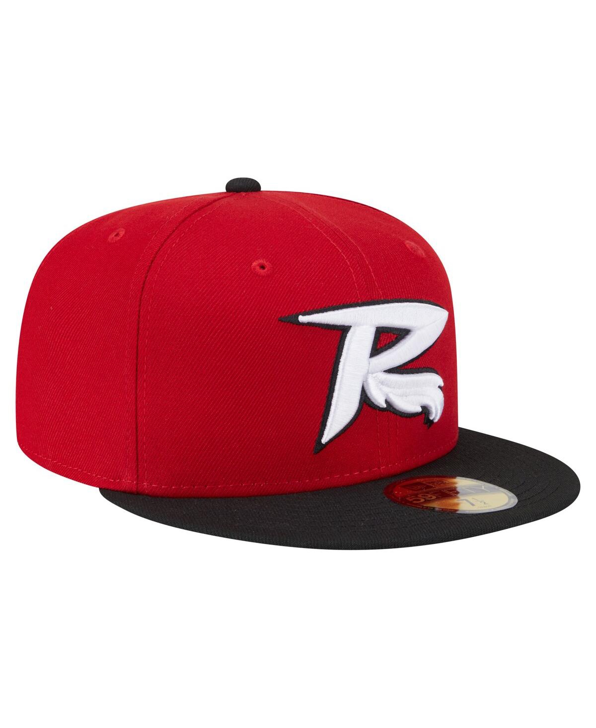 New Era Red Richmond Flying Squirrels Authentic Collection Team Alternate 59fifty Fitted Hat In Red,black