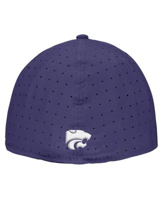 Men's Purple Kansas State Wildcats On-Field True Performance Baseball Fitted Hat