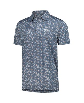Men's Blue WM Phoenix Open ProDry All Over Print Polo Shirt