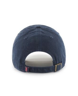 Big Boys and Girls Navy Boston Red Sox Clean Up Adjustable Hat