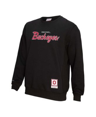Men's Black Ohio State Buckeyes Elite Script Pullover Sweatshirt