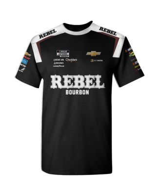Men's Black Kyle Busch Rebel Bourbon Uniform T-Shirt