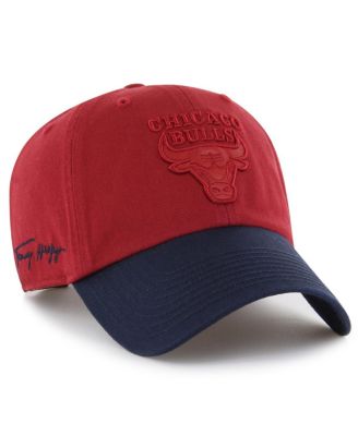 '47 Brand - Men's x Tommy Hilfiger Red/Navy Chicago Bulls Courtside Cleanup Adjustable Hat