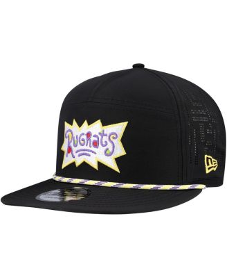 New Era - Men's Black Rugrats Rope Trucker 9FIFTY Snapback Hat