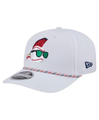 New Era Men's White Major League Rope 9SEVENTY Stretch-Snap Adjustable ...